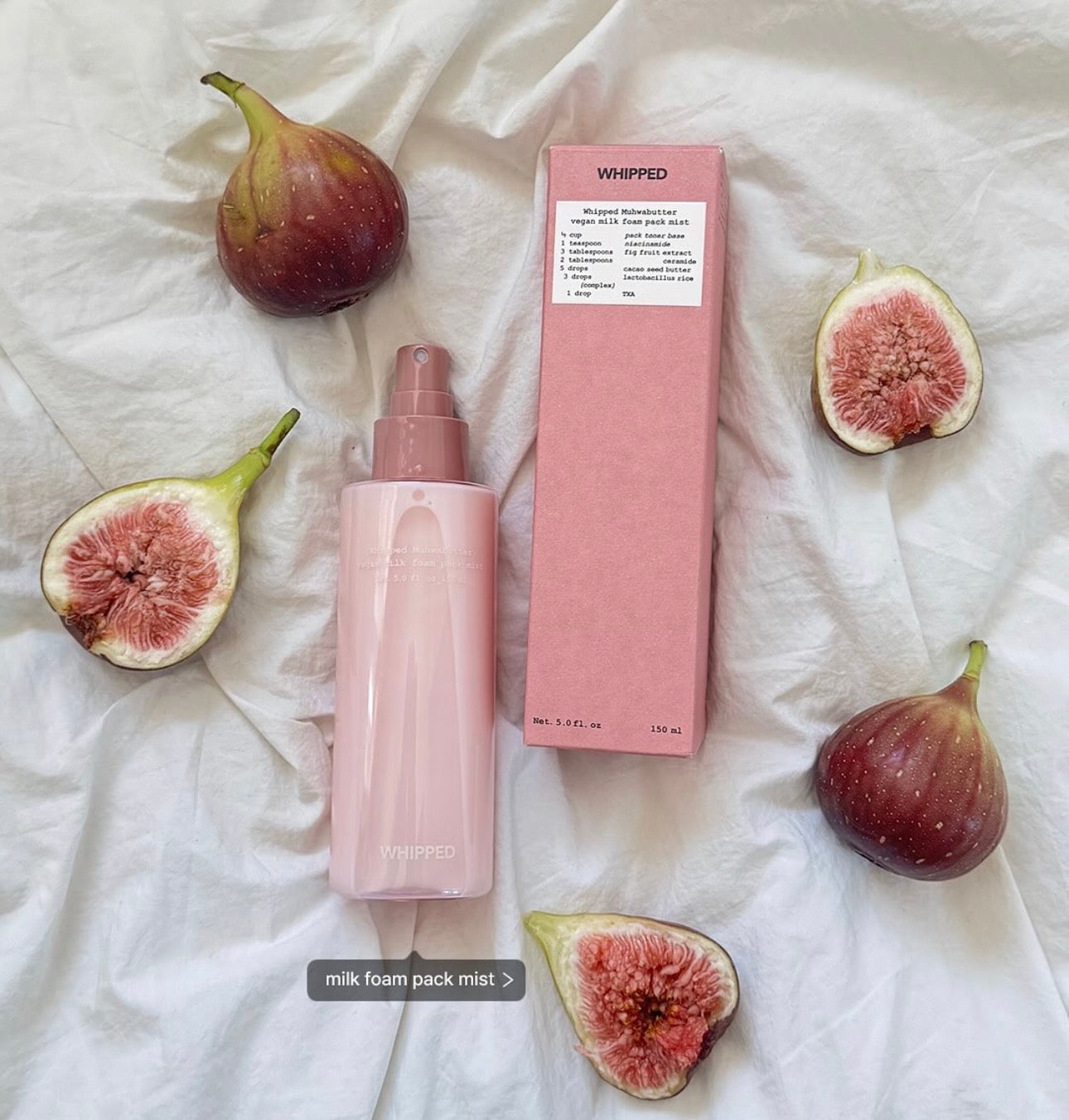 Brume Moussante au Lait Vegan (Beurre de Figue) – 150ml